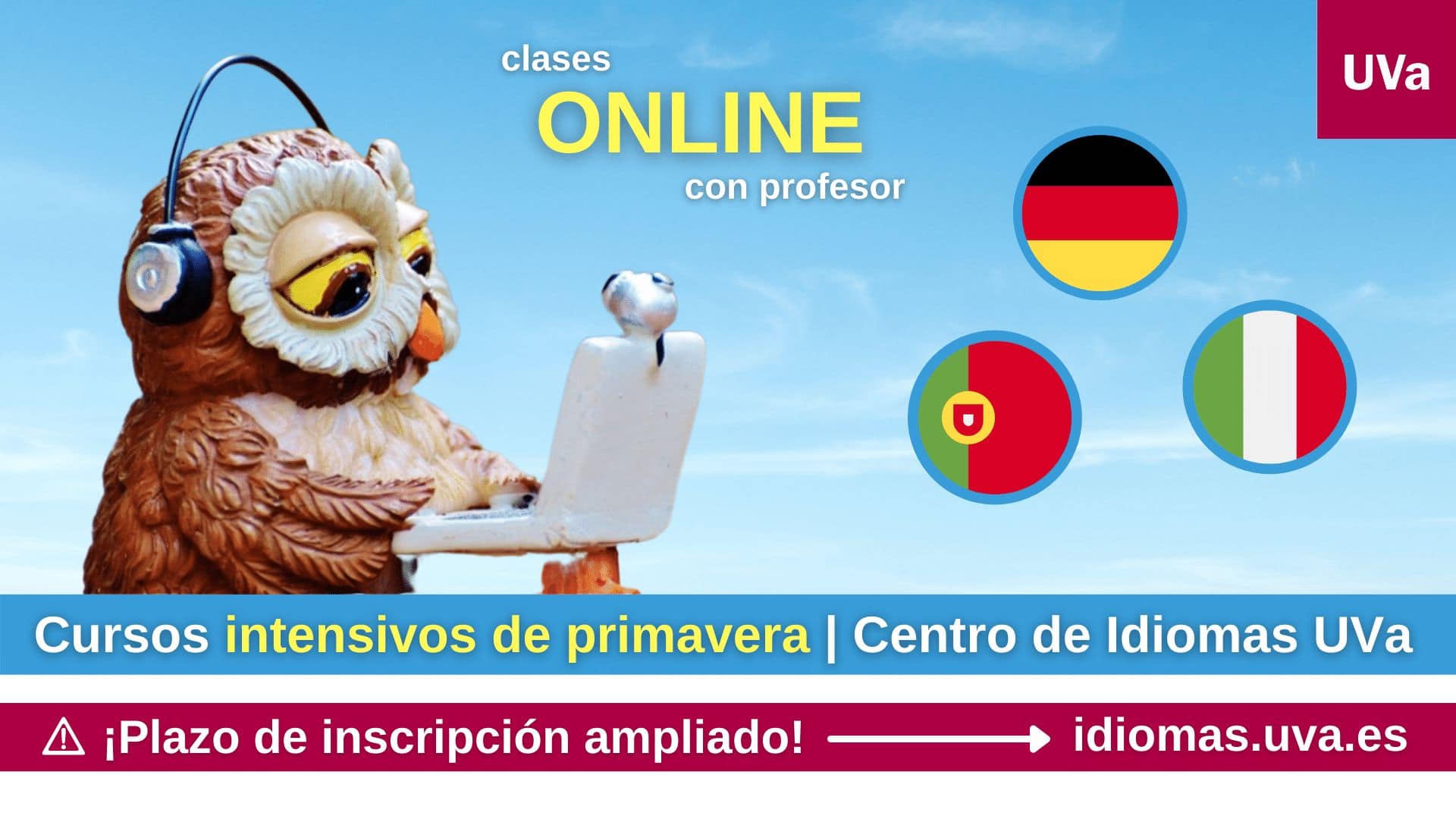 Cursos online abril junio 2021 italiano portugues aleman