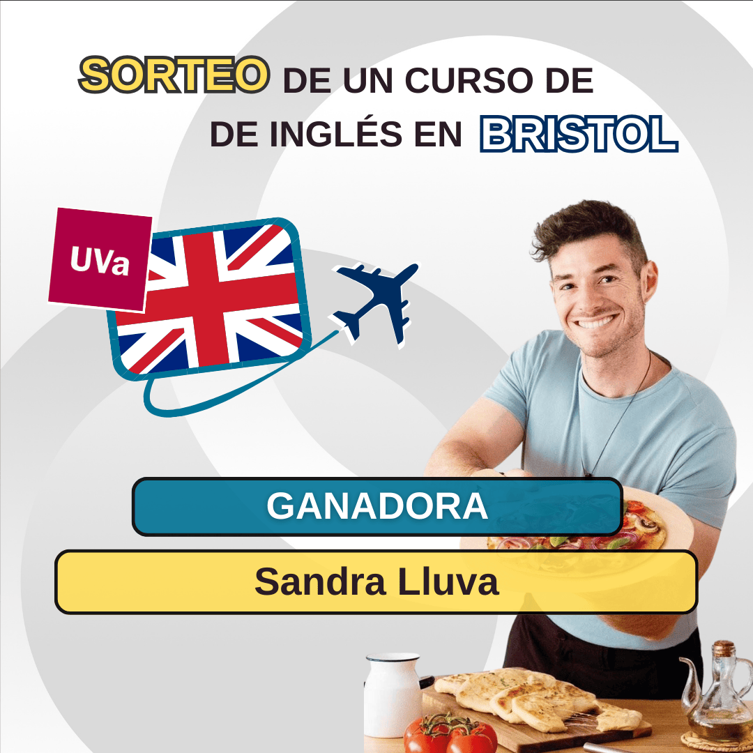 Sorteo curso Bristol Idiomas UVa ganadora