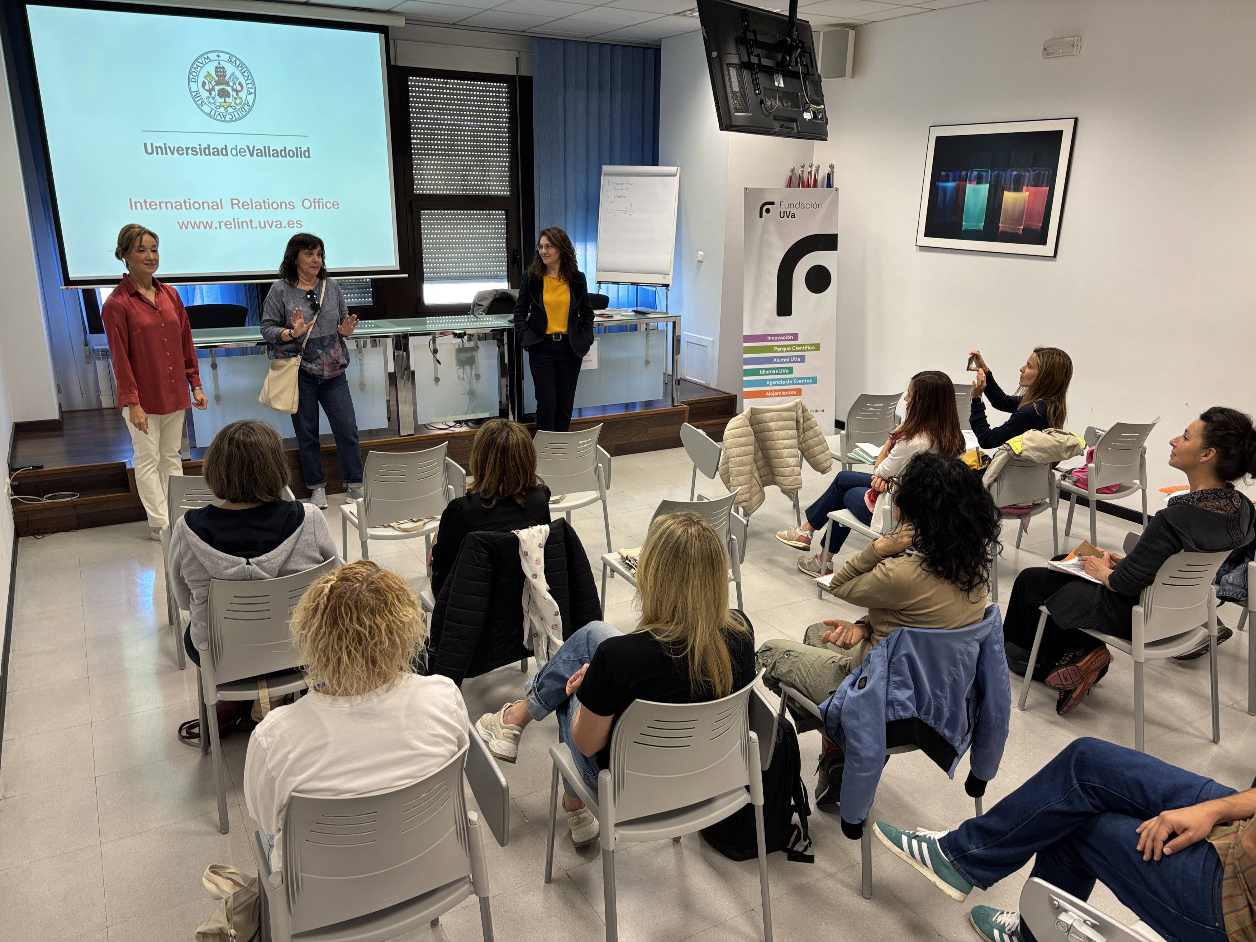 VIII International Staff Week Centro de Idiomas Universidad de Valladolid actividad