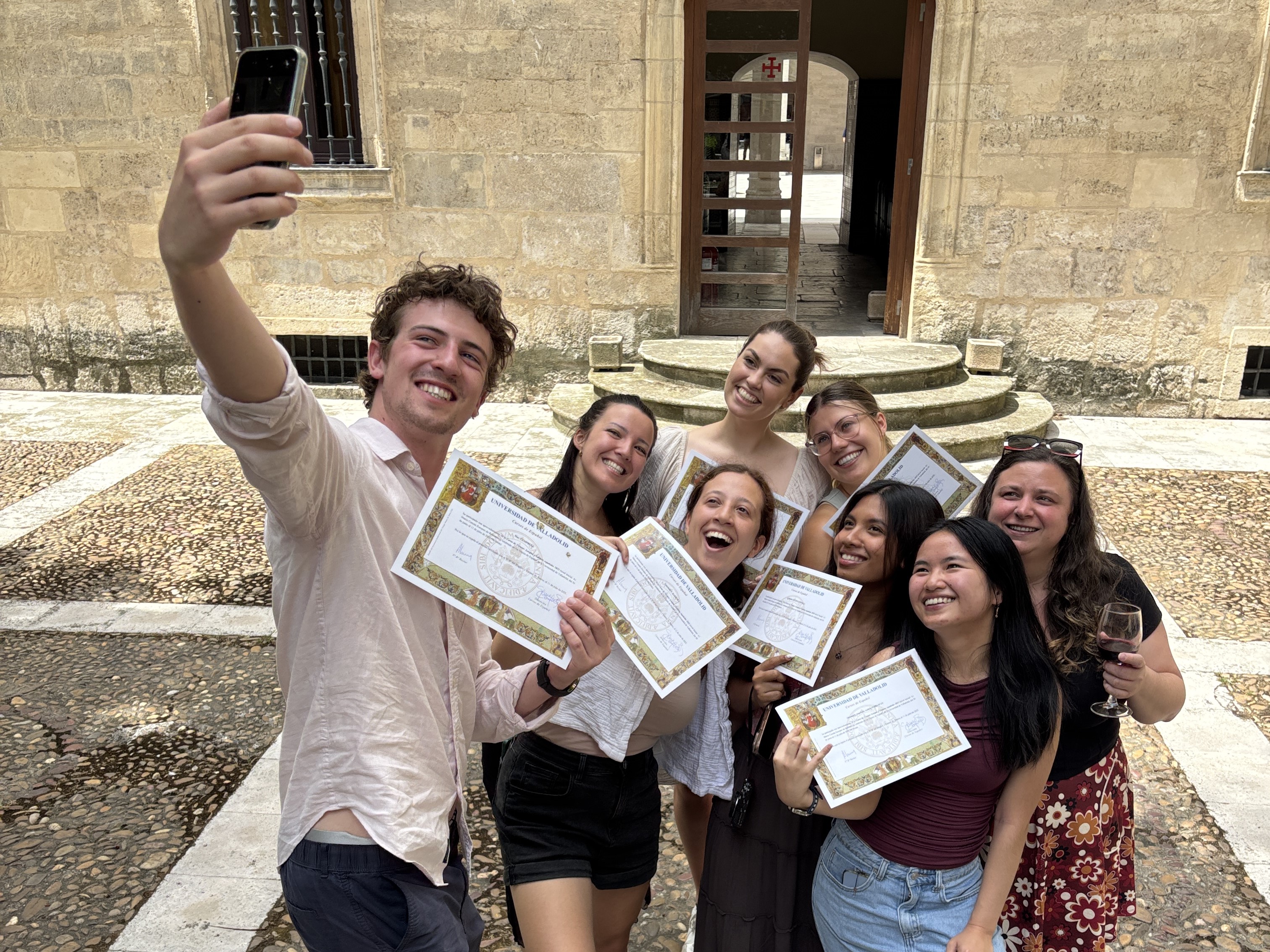 Estudiantes de Sydney en la Universidad de Valladolid julio 2025