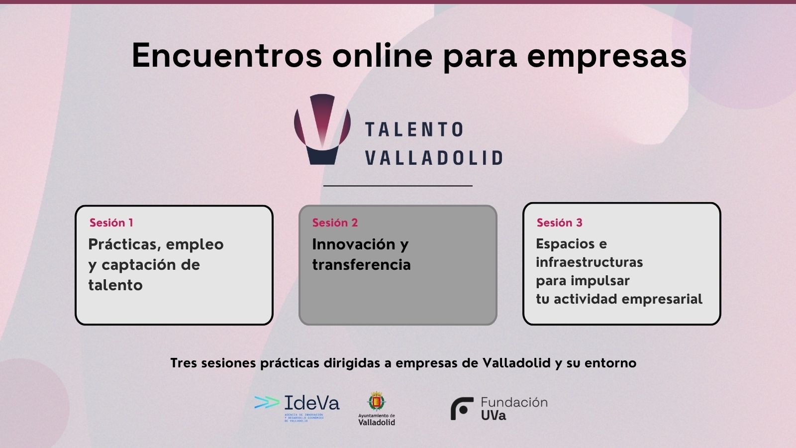 20260701 NOTICIA WEB IMAGEN EncuentrosTalentoValladolid 20260701 NOTICIA WEB IMAGEN EncuentrosTalentoValladolid