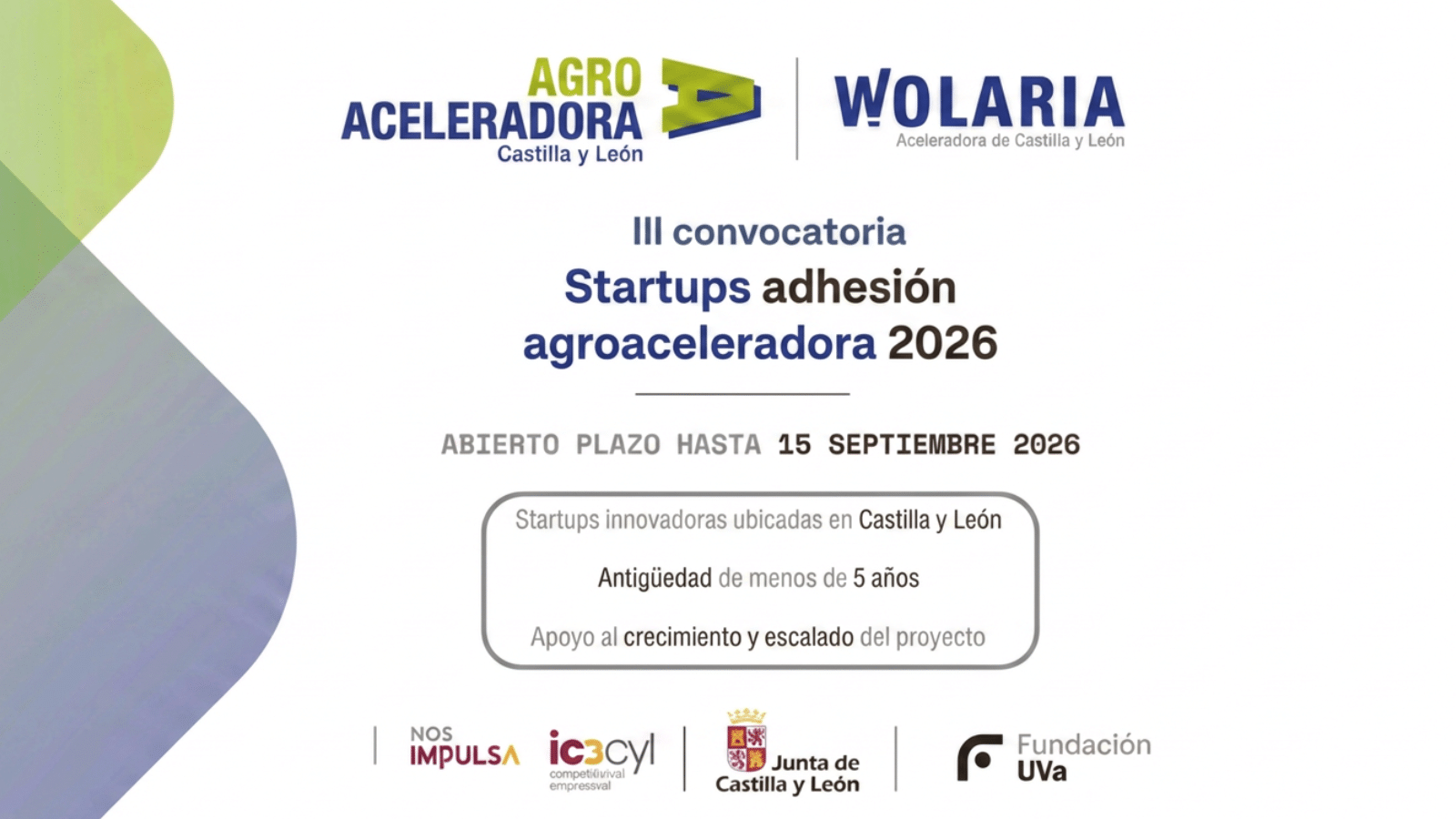 20260903 NOTICIA WEB IMAGEN AgroaceCyL ConvStartups