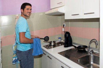 Cocina Apartamentos Cardenal Mendoza Universidad de Valladolid Cocina Apartamentos Cardenal Mendoza Universidad de Valladolid