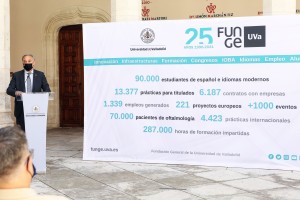 Acto 25 anos Fundacion General Universidad de Valladolid Acto 25 anos Fundacion General Universidad de Valladolid