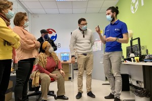 Visita de delegacion de universidades de Argelia al Fablab UVa 9 Visita de delegacion de universidades de Argelia al Fablab UVa 9